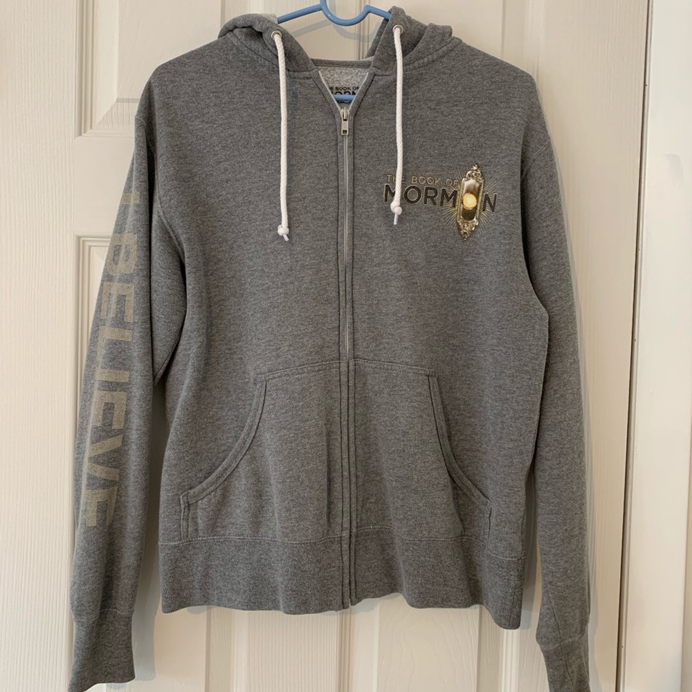The Book of Mormon broadway musical zip up hoodie